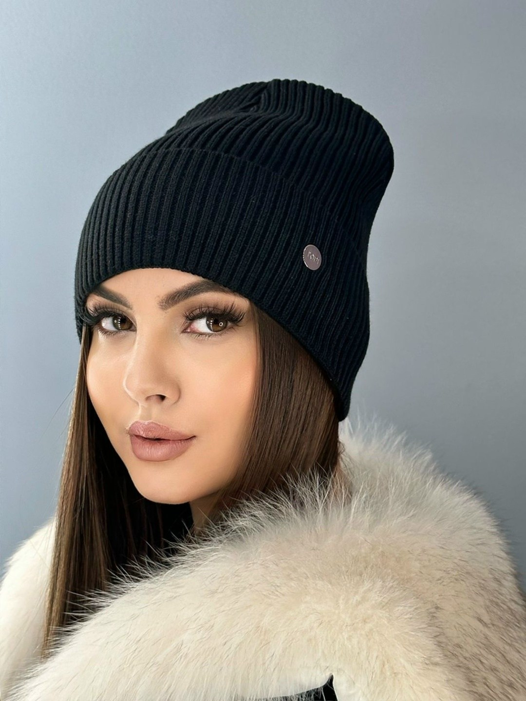 женская шапка,шапка бини,шапки женские 2026,вязаная женская шапка,шапка