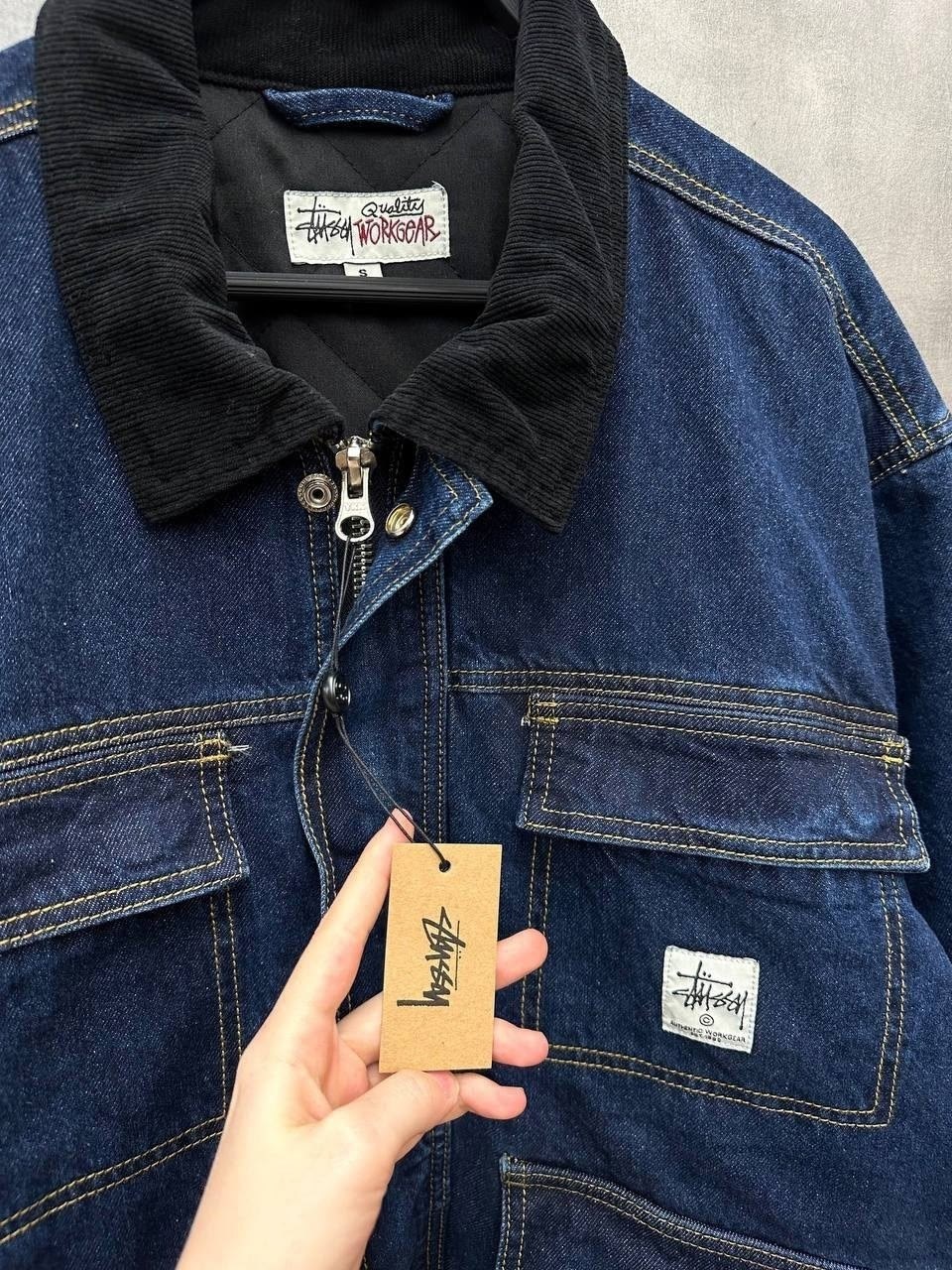 джинсовая куртка,джинсовая куртка утепленная,мужская джинсовая куртка,джинсовая куртка carhartt,джинсовка carhartt