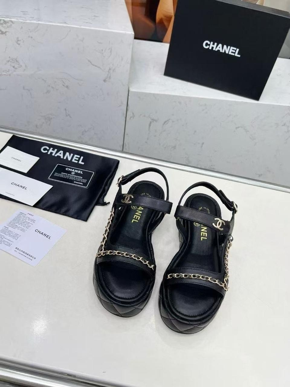 босоножки chanel,сандалии chanel,босоножки шанель,босоножки шанель на платформе,сандали шанель