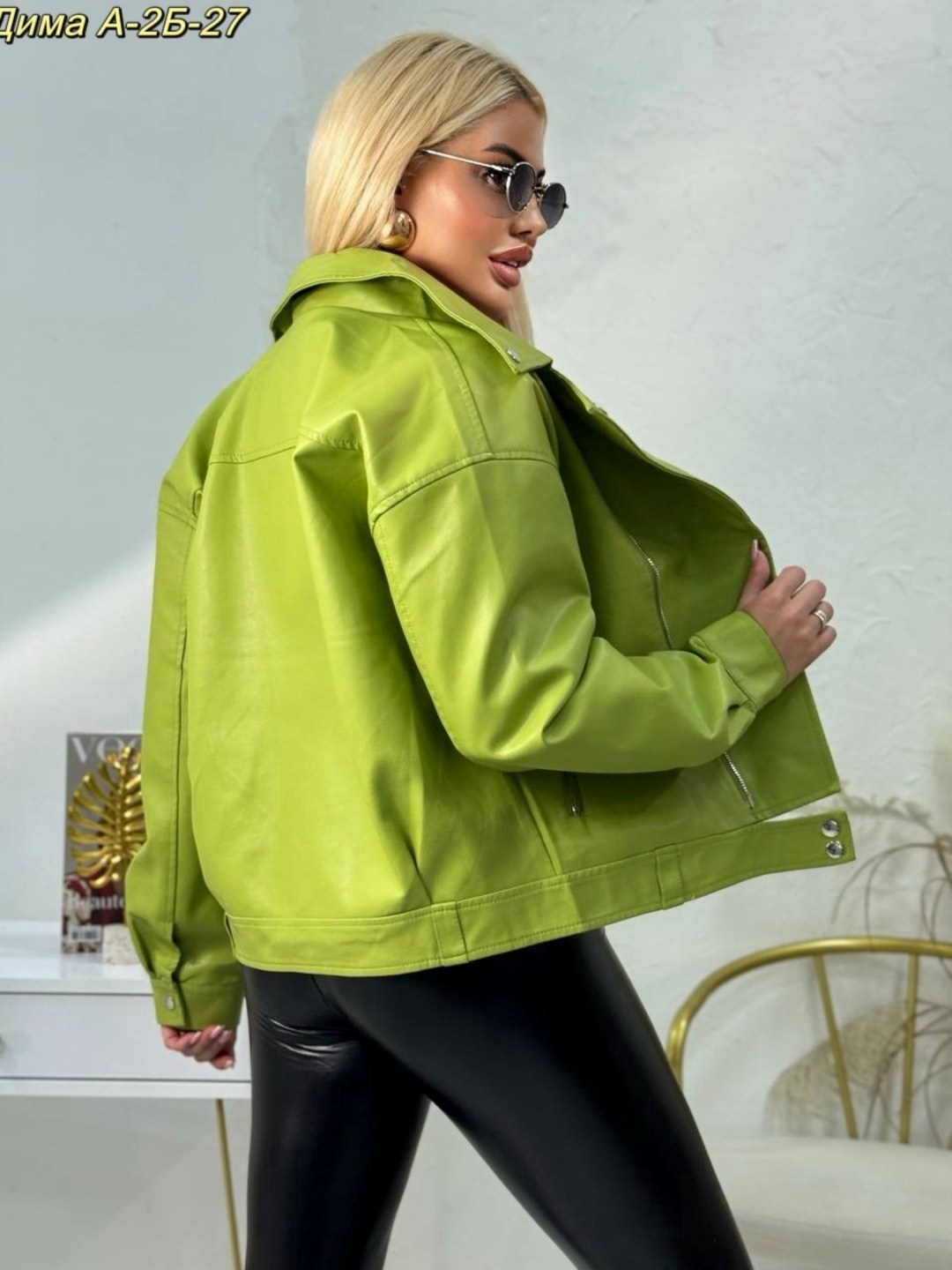 куртка женская зеленая,куртка кожаная косуха,куртка эко кожа,косуха женская,косуха