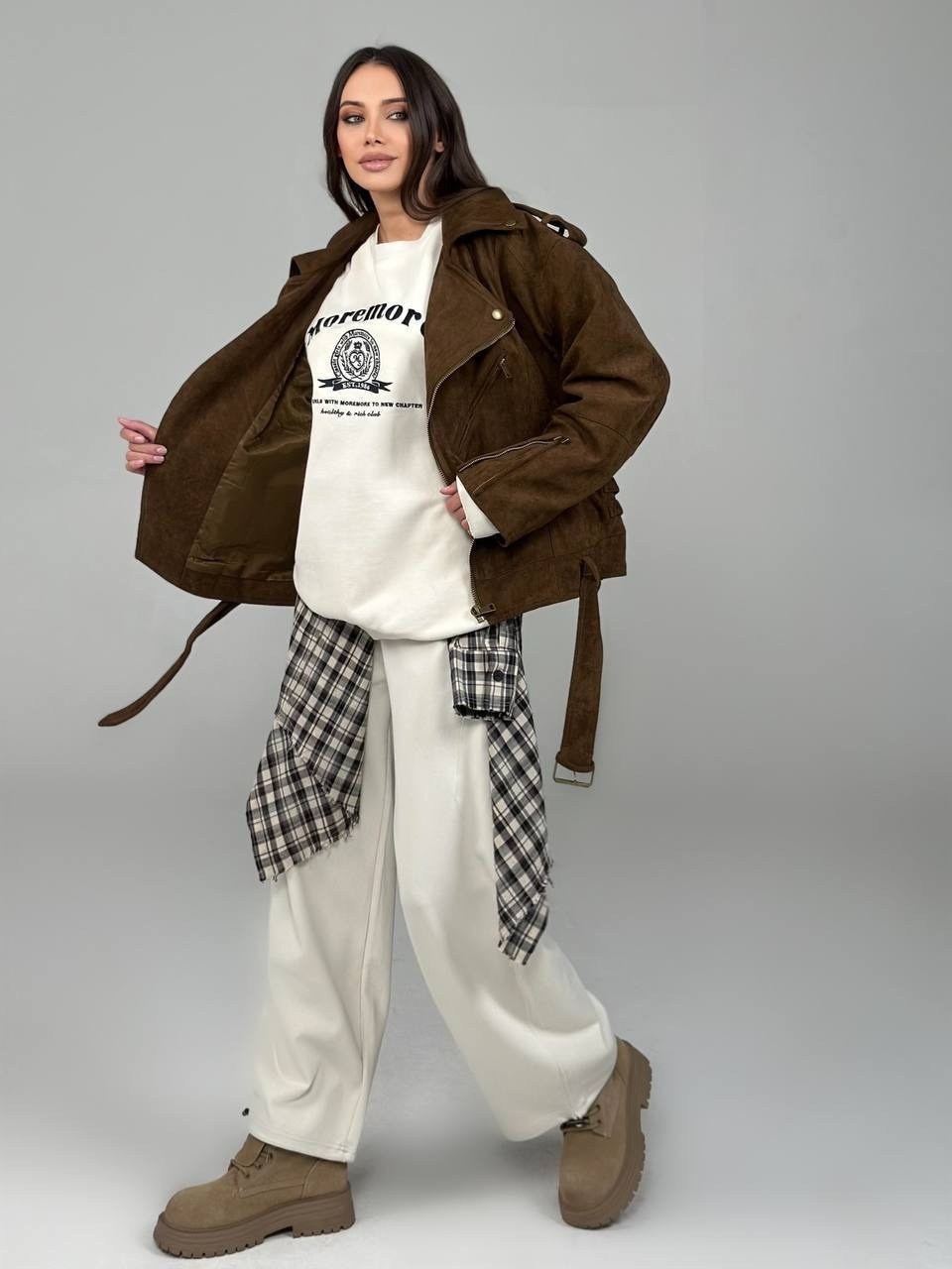 кожаная куртка,косуха кожаная куртка оверсайз saint shine,куртка косуха,замшевая косуха,замшевая куртка