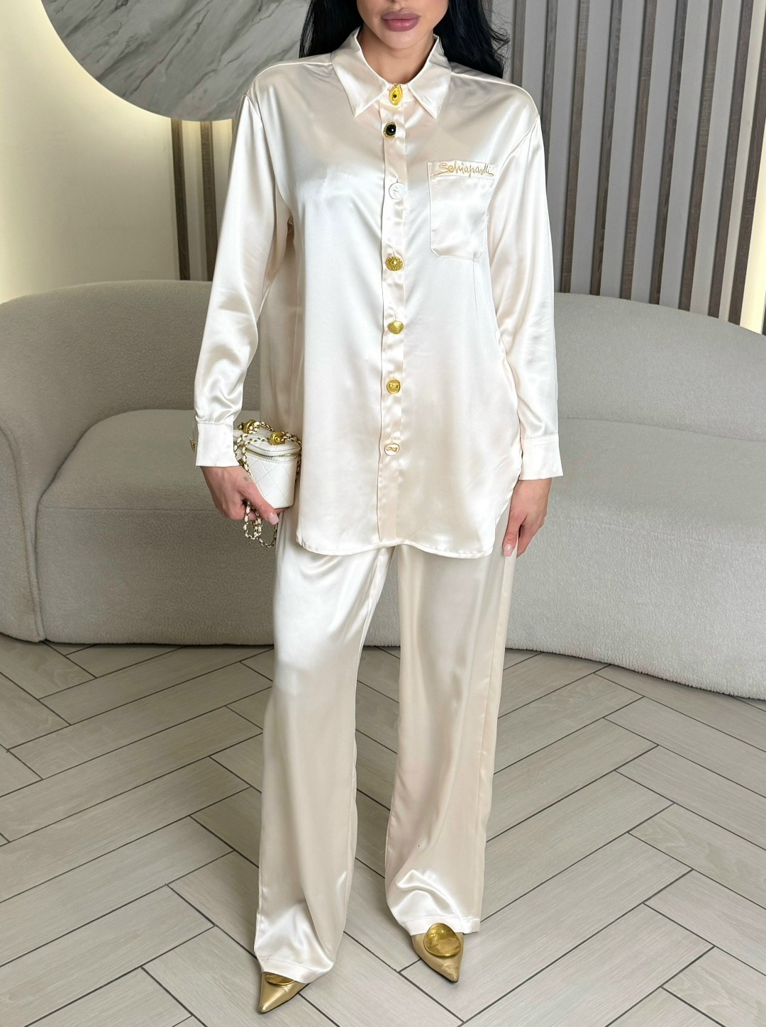костюм с брюками,домашний костюм,шелковый костюм,костюм белый,пижама женская