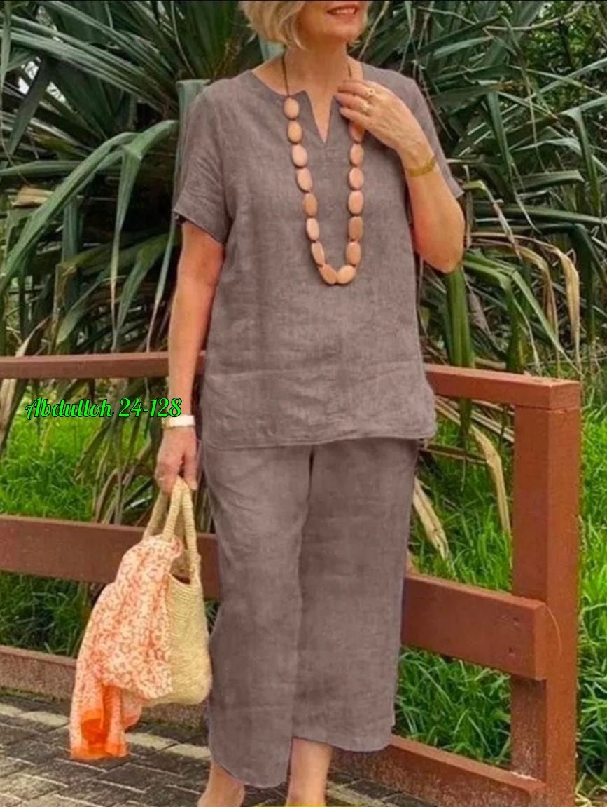 костюм из льна женский летний,костюм женский льняной,летние костюмы,женские летние костюмы,летняя одежда для женщин