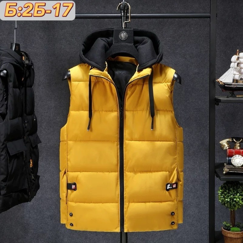 жилетка теплая,мужской жилет с капюшоном,мужской утепленный жилет,жилет утепленная,теплый жилет