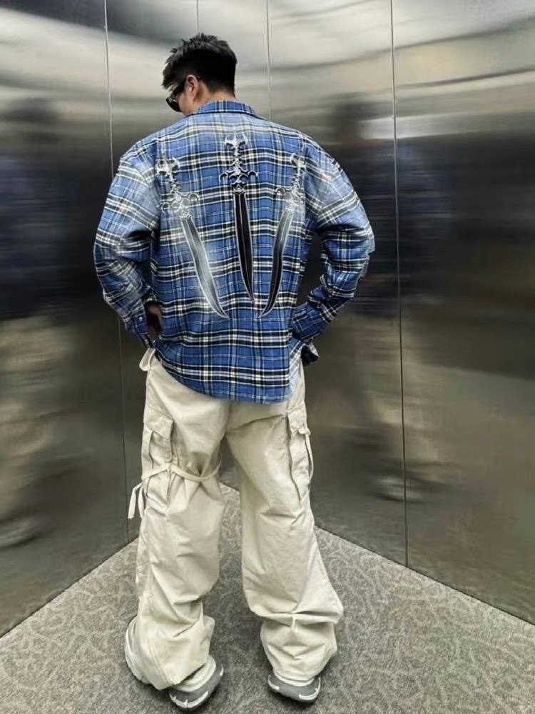 клетчатая рубашка,рубашка с длинными рукавами,рубашка модная,мужская клетчатая рубашка,мужская клетчатая рубашка с длинными рукавами