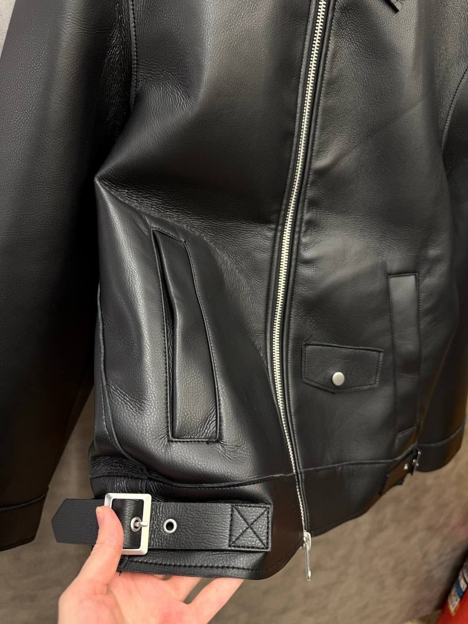 байкерская куртка из искусственной кожи,мужская кожаная куртка,кожаная куртка классическая,кожаная куртка,кожаная куртка zara черная