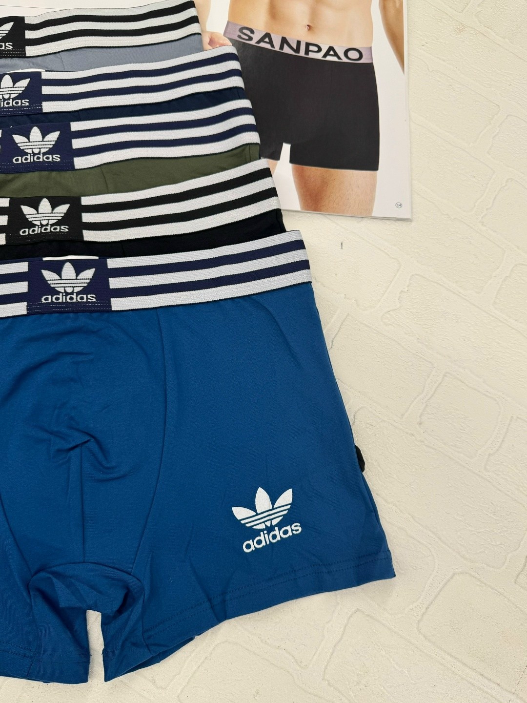 мужские трусы адидас 5 шт,трусы мужские брендовые боксеры набор 3 шт,трусы адидас мужские,трусы боксеры adidas,комплект трусов мужские боксеры