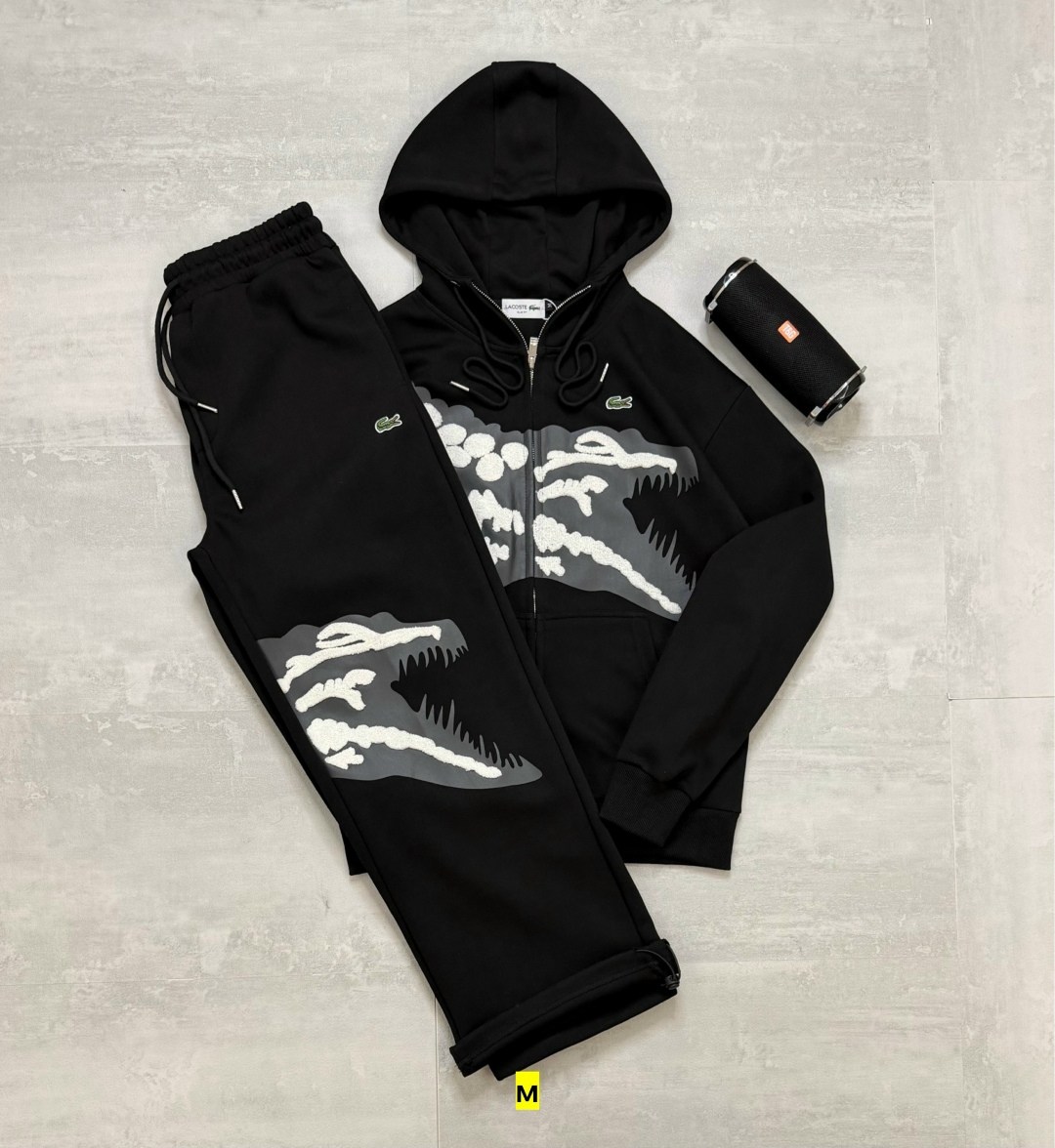 lacoste grey sweatsuit,спортивные костюм,мужские спортивные костюмы,толстовка серая