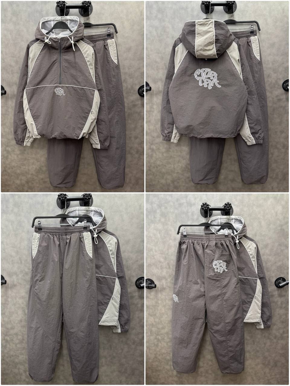 спортивный костюм мужской плащевой серого цвета,спортивный костюм мужской,костюм спортивный,серый спортивный костюм мужской,спорт костюм