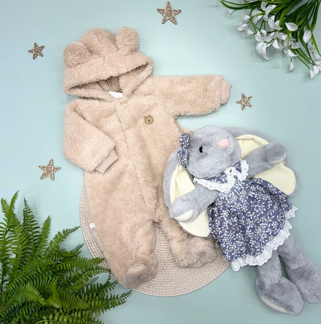 бэбилита комбинезон плюшевый,комбинезон для новорожденного,теплый комбинезон для новорожденных,плюшевый комбинезон для новорожденного,плюшевый комбинезон для новорожденных