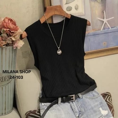 трикотажный топ,трикотажная майка,топ трикотажный лапша,женская майка,трикотажная без рукавов