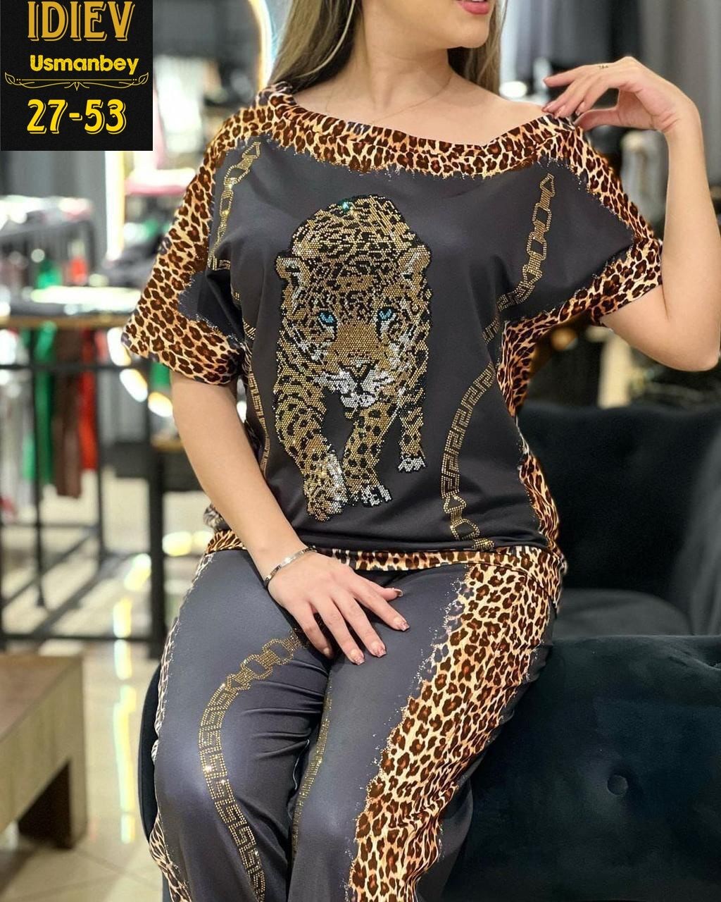 костюм со стразами,костюм женский,костюм двойка женская,турецкие костюмы,костюм леопардовый