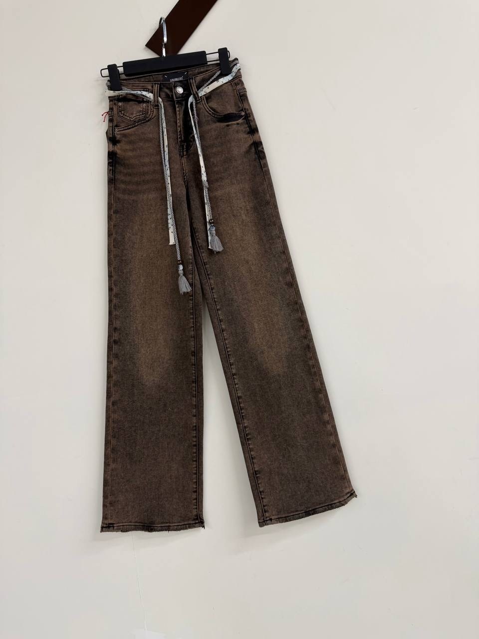 женские джинсы,джинсы широкие,джинсы повседневные,джинсы цвета мокко,джинсы