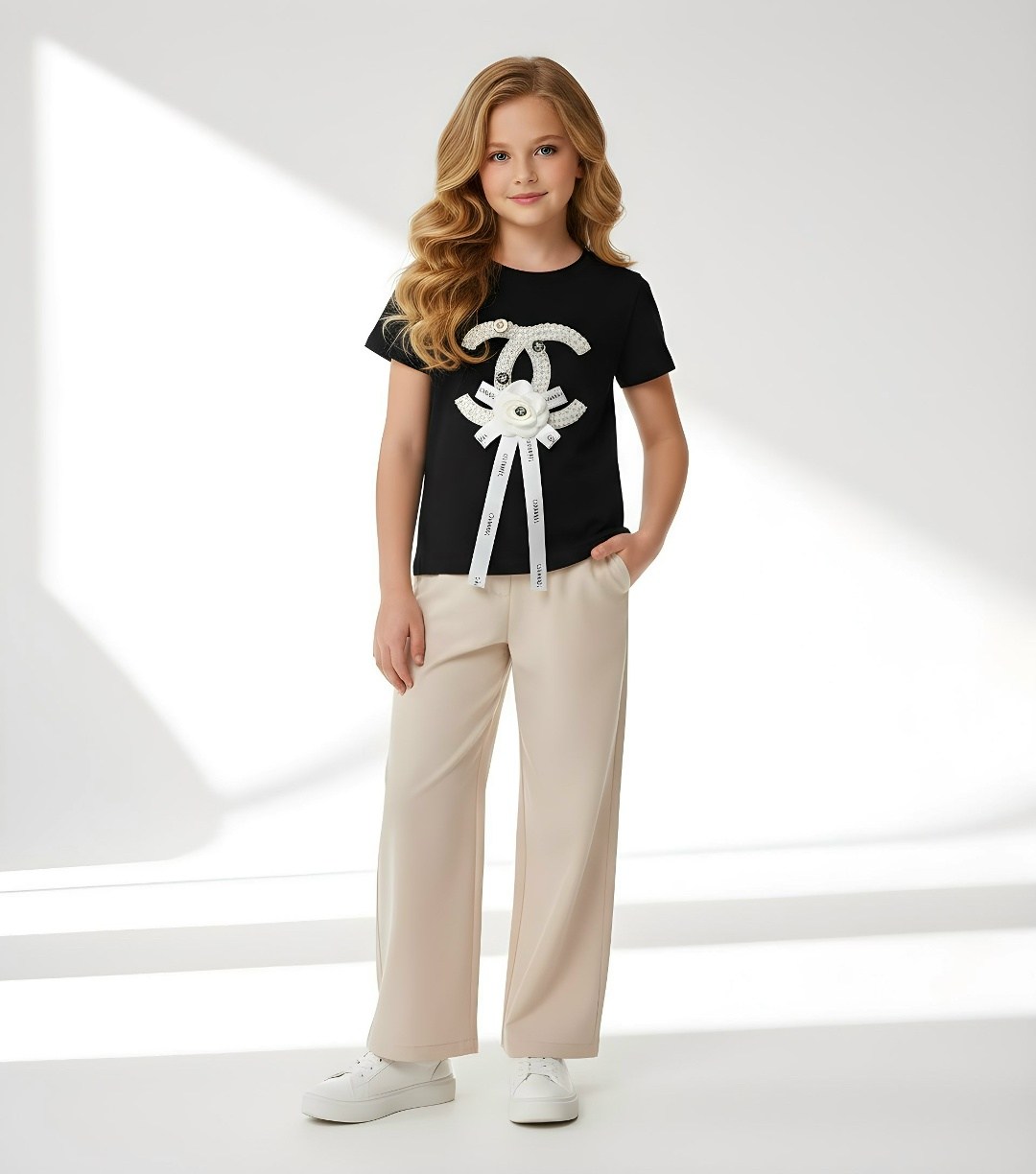 брюки для девочек,широкие брюки,брюки палаццо для девочек,брюки черные,одежда для девочек