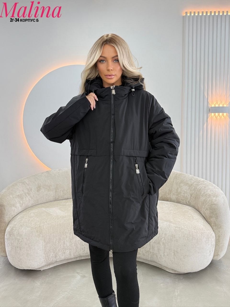 женская демисезонная куртка,куртка женская,куртка женская длинная с капюшоном оверсайз vindi 249582489,демисезонные куртки,куртка длинная с капюшоном оверсайз vindi