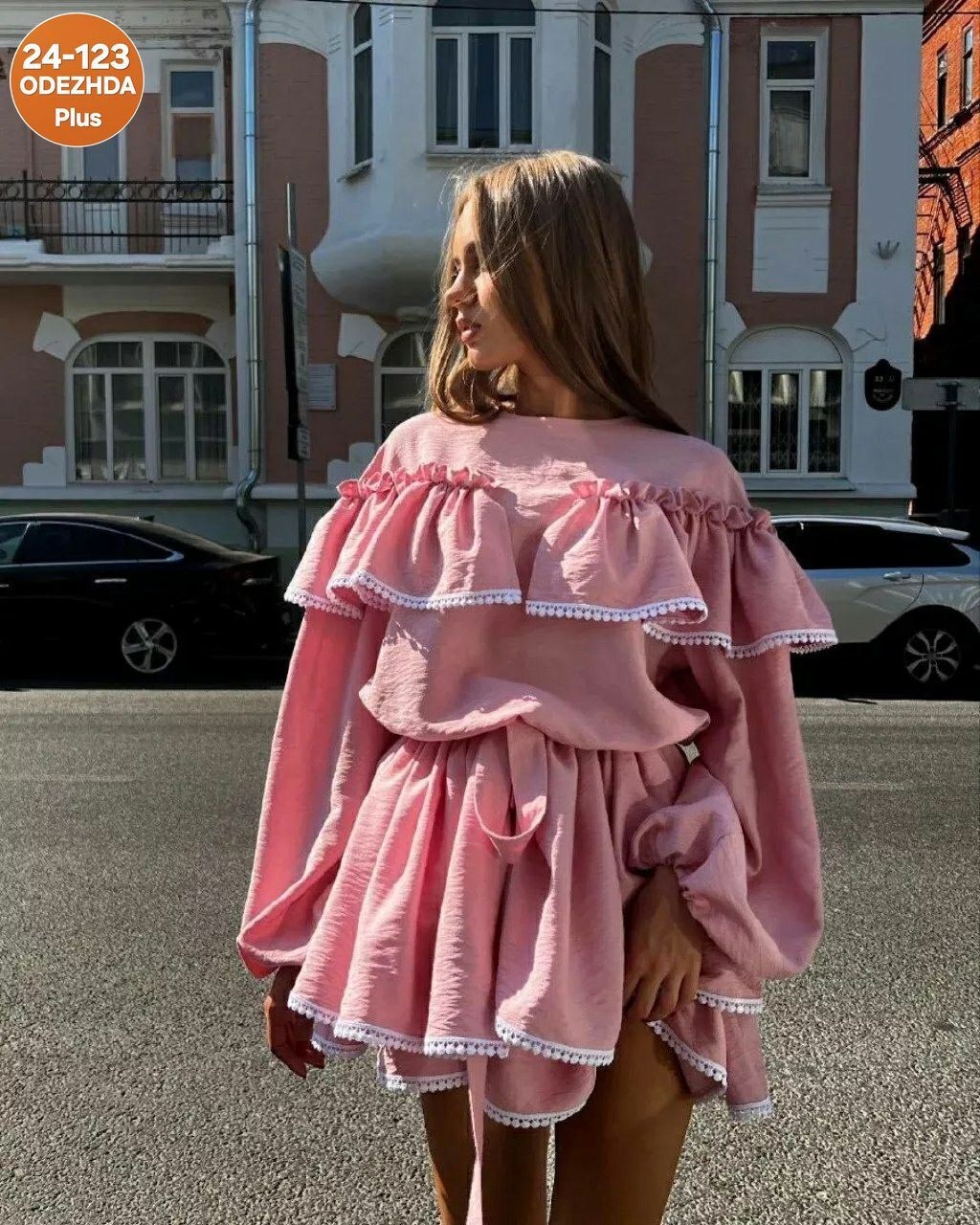 платье с оборками,платье в стиле,платье,стильное платье,платье с рюшами