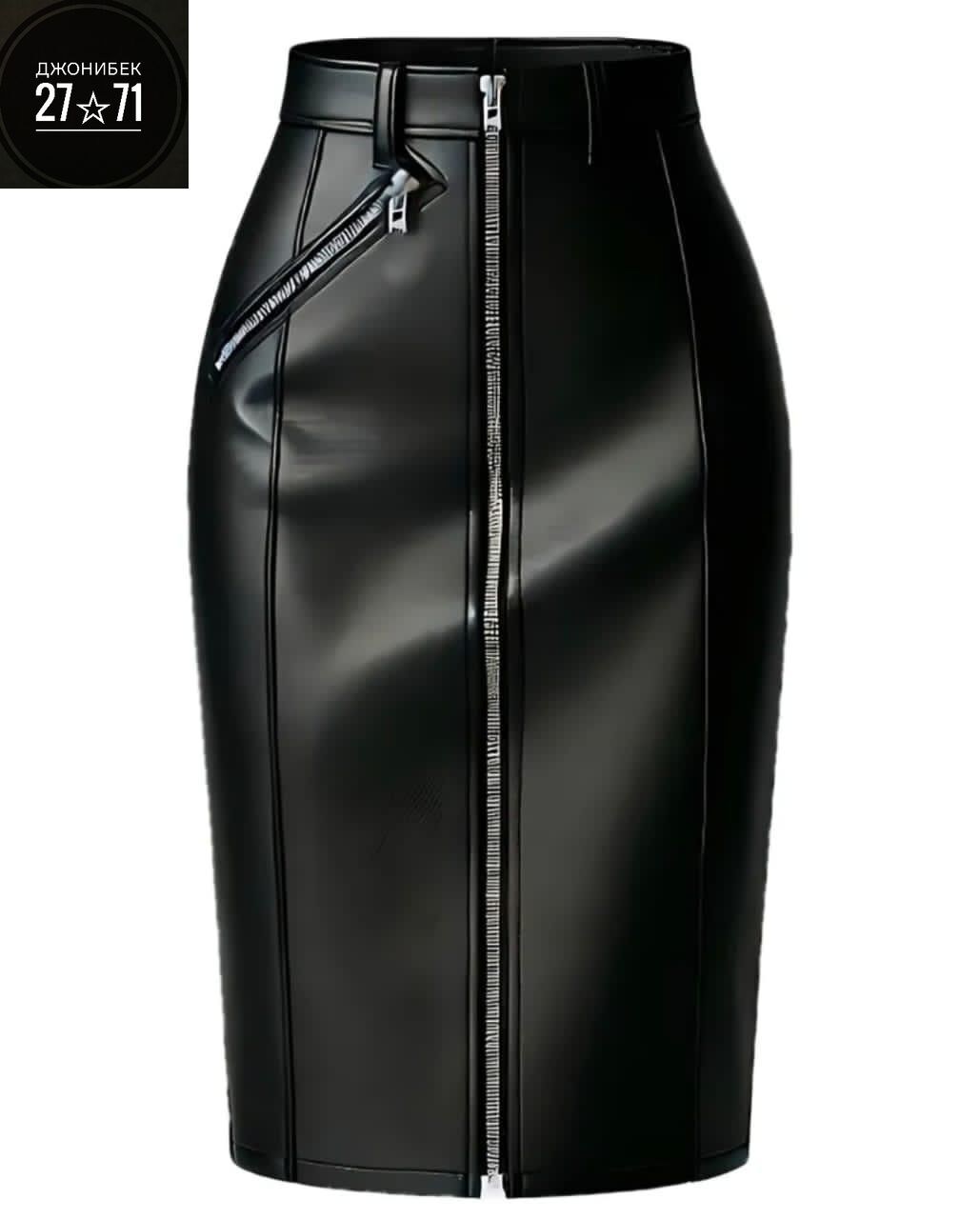 юбка кожаная,юбка кожаная офисная,юбка из экокожи,юбка карандаш кожаная,кожаная юбка с молнией спереди