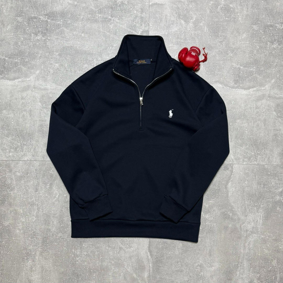 кофта поло,джемпер polo ralph lauren vintage fleece quarter zip sweat,мужской серый свитер от polo ralph lauren,кофта мужская,толстовка свитер