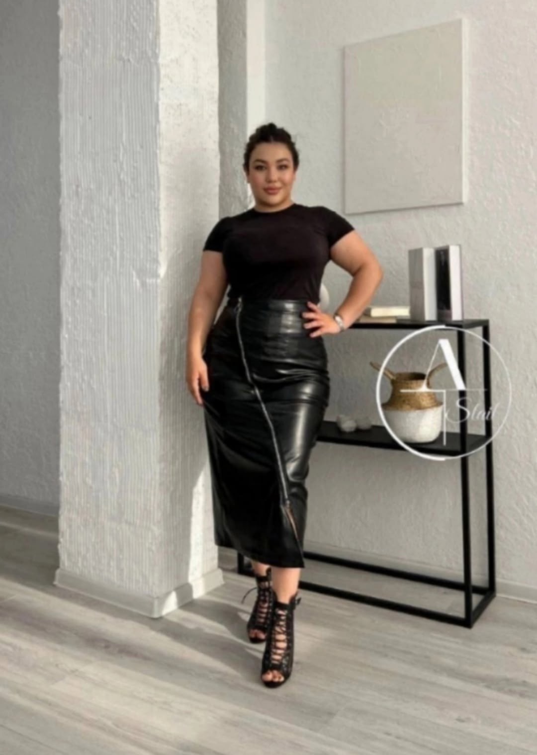 женская юбка из экокожи,юбка из экокожи,женская юбка кожаная,юбка из экокожи больших размеров,кожаная юбка больших размеров