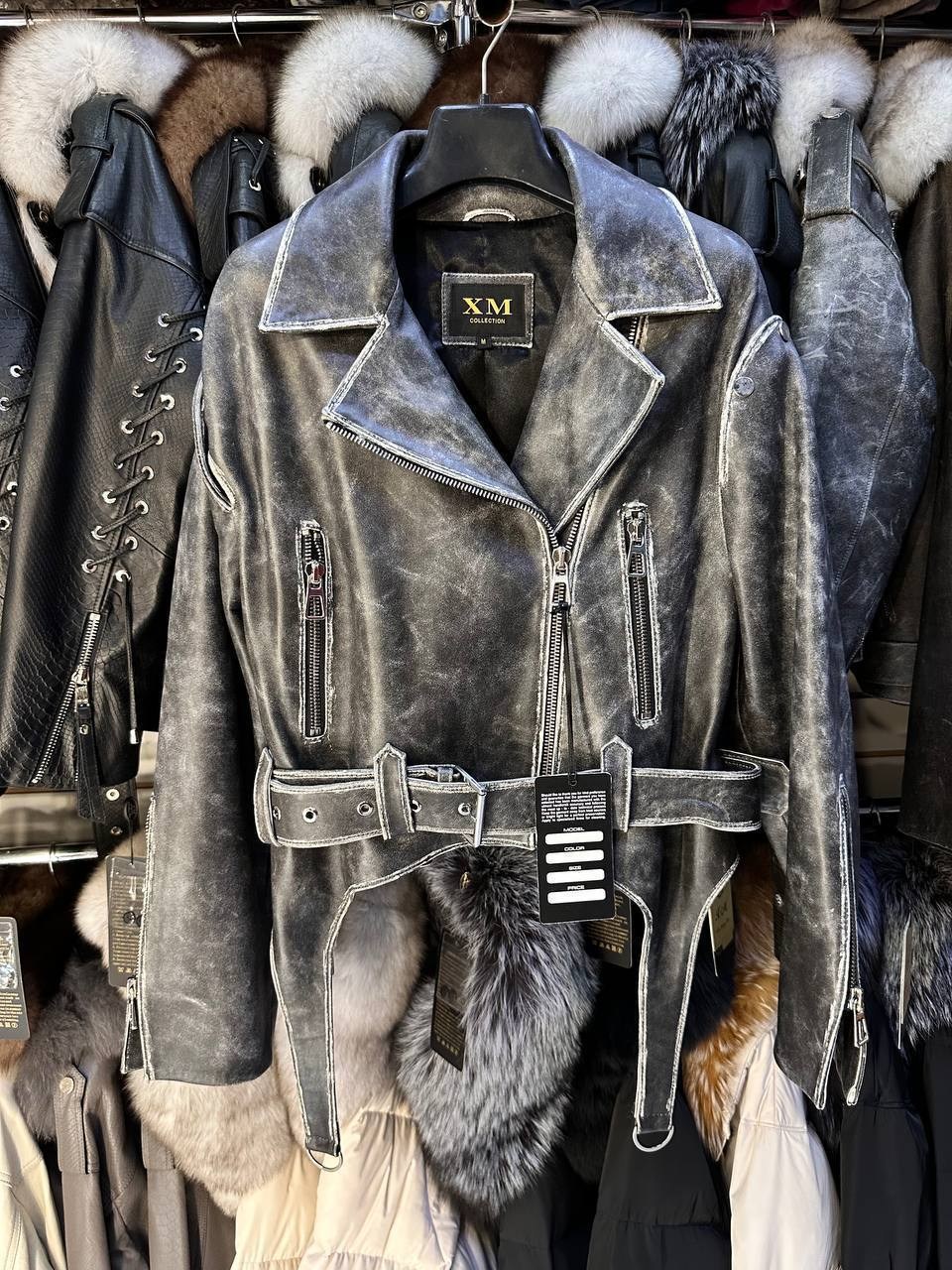 кожаная куртка косуха,кожаная куртка,кожаная модная мотоциклетная куртка,кожаная куртка косуха женская,куртка косуха