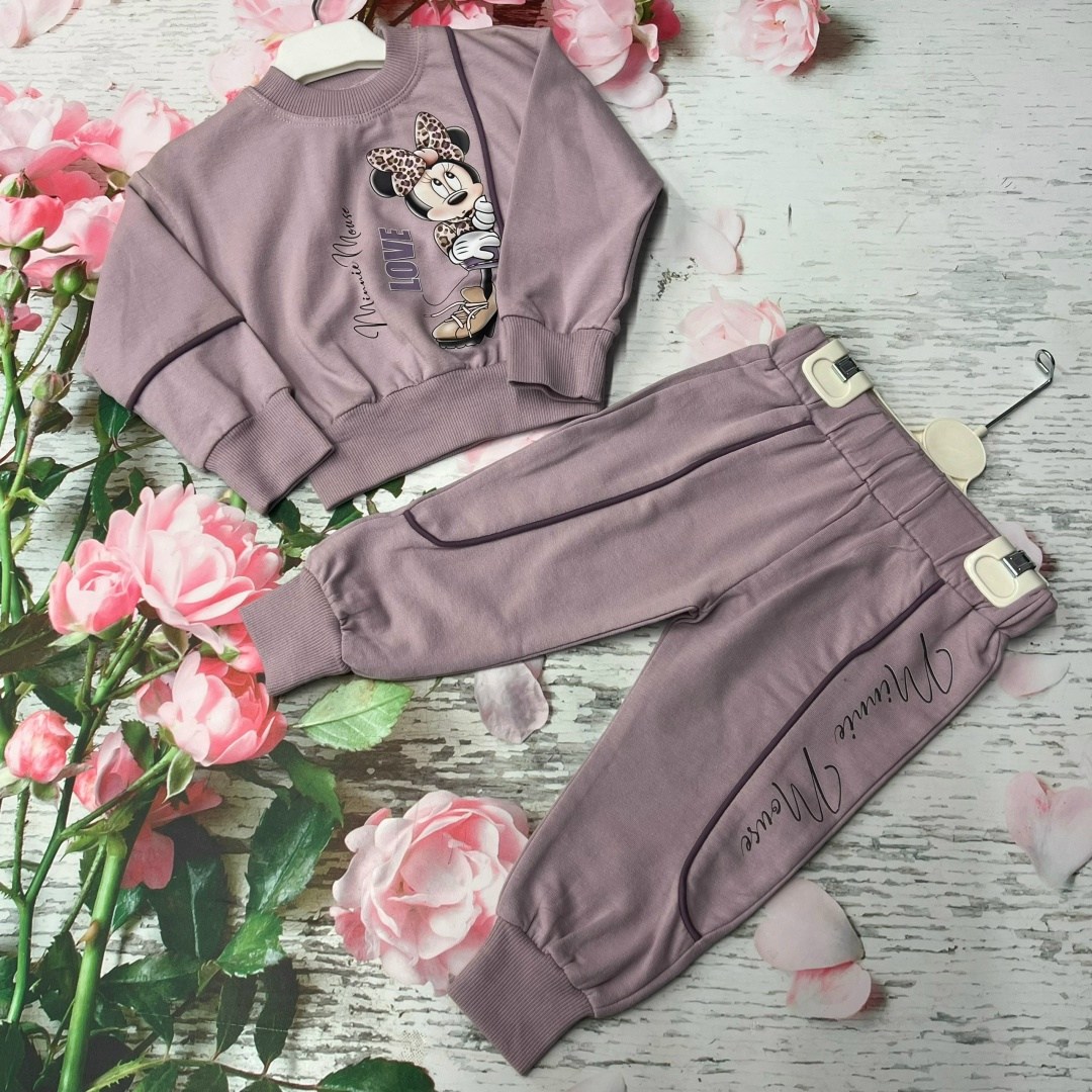 спортивные костюмы для девочек,костюм спортивный zara минни маус,костюм для девочки,детский костюм,костюм спортивный