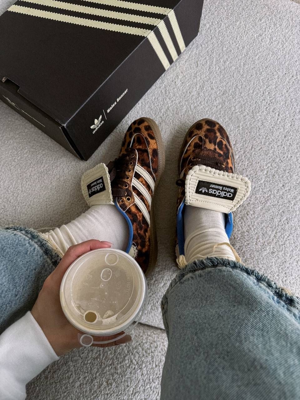 кроссовки адидас леопардовые,adidas samba leopard,кроссовки adidas samba leopard wales bonner,леопардовые адидас самба,
