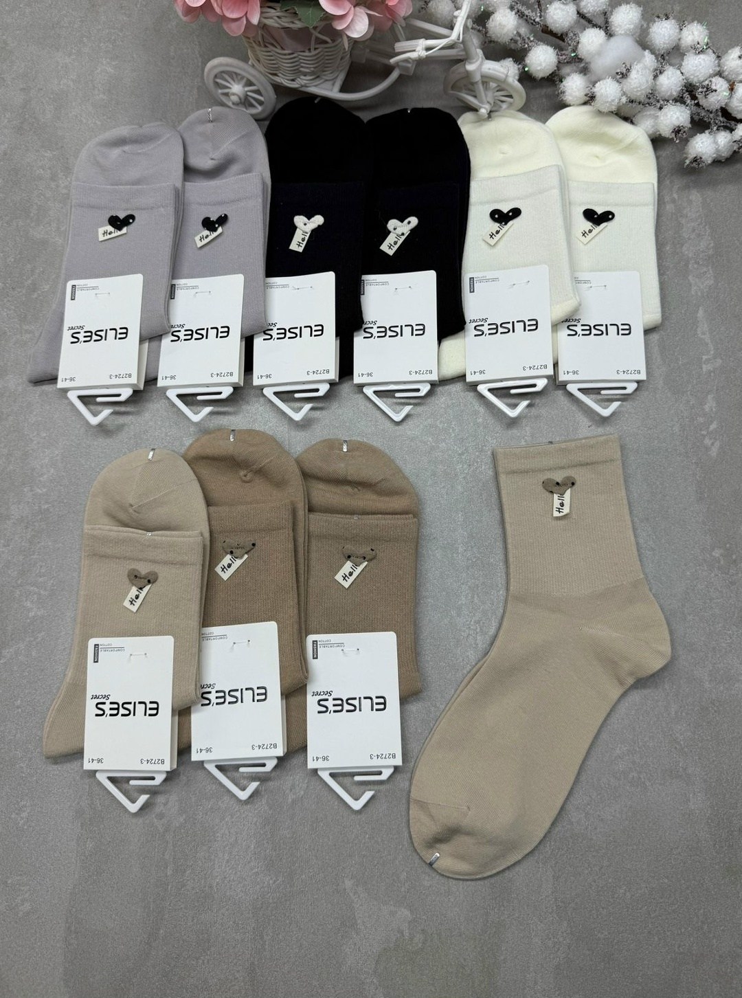 носки женские 10 пар,женские носки,женские носки упаковка,носки комплект,носки женские короткие