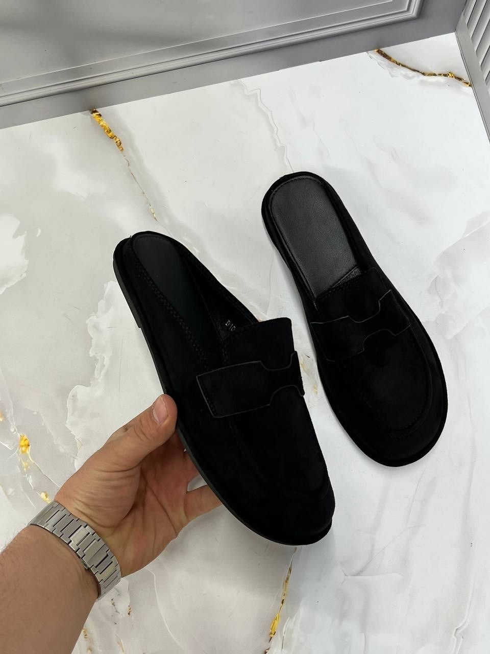 женские замшевые мюли hermes go коричневые,мюли замшевые,мюли женские,,мюли сабо