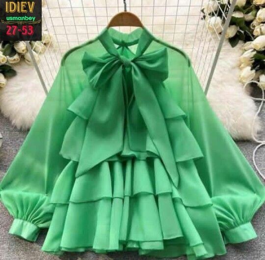 блузка с оборками,женская блузка с оборками,блузка с бантом,шифоновая блузка,блузка женская шифоновая