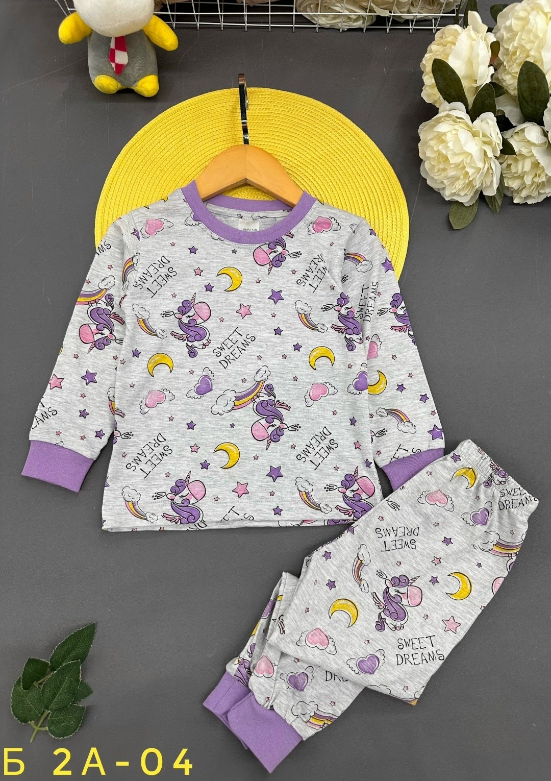 пижама для девочек,детская пижама,комплект пижама,hooyi пижамы для девочек 3-24 месяца хлопок,детская пижама для девочек