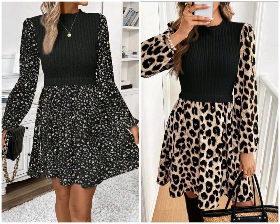 платье женская,повседневные платья,комбинированное платье,трикотажное платье,платье женское мини