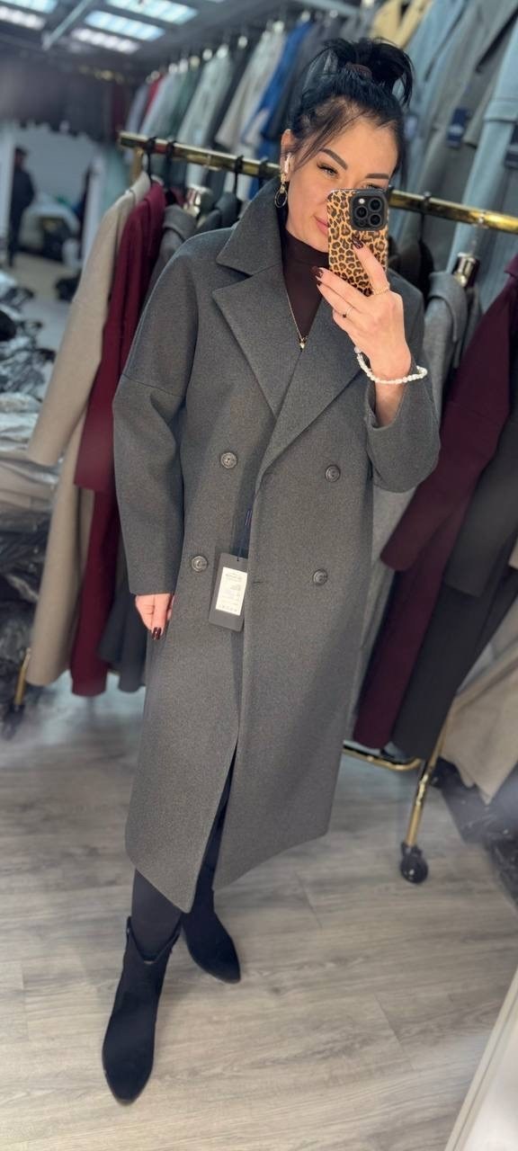 пальто dava 7006 шоколадное,удлиненное пальто,стильное пальто,демисезонное пальто,пальто