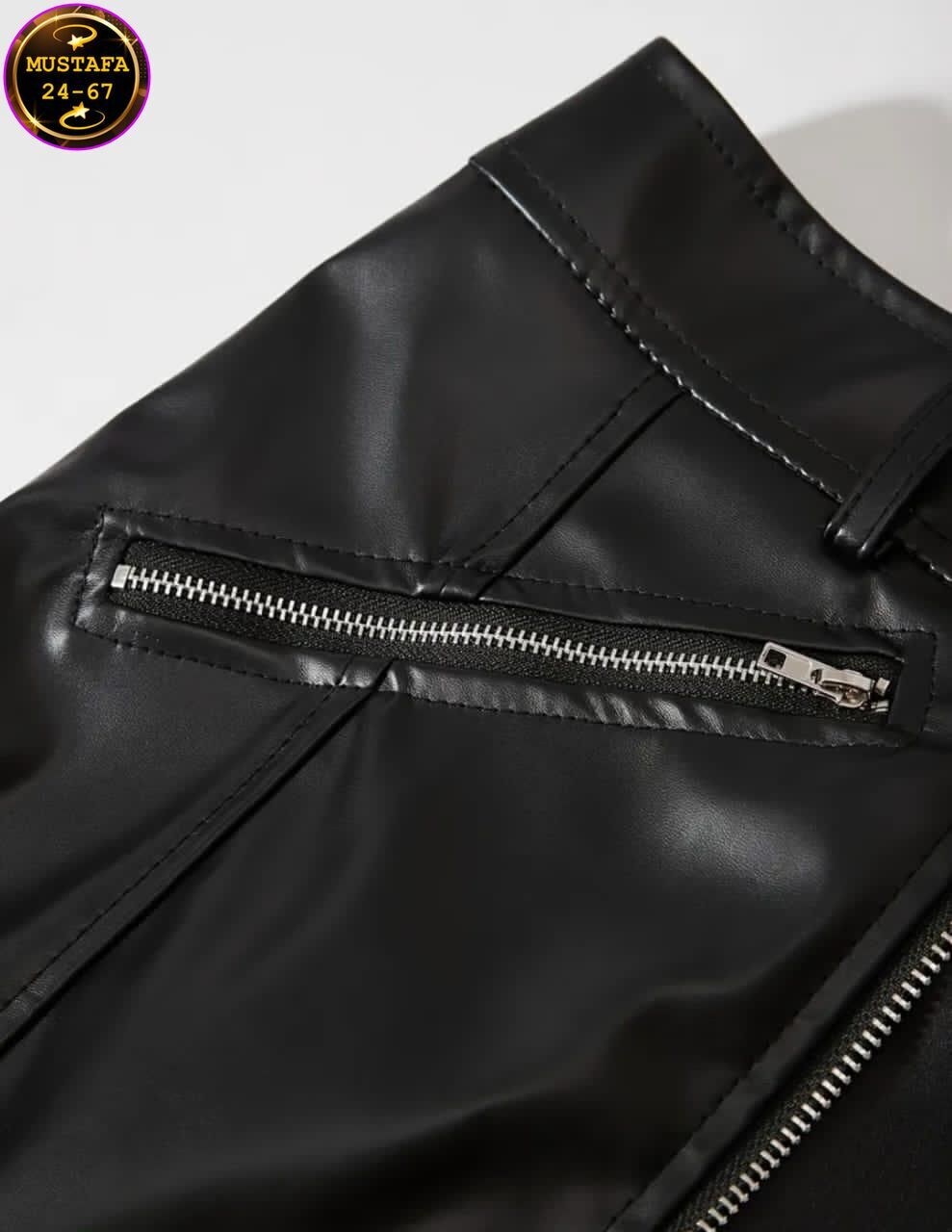 юбка кожаная,юбка кожаная женская,юбка кожаная миди,юбка из экокожи,кожаная юбка с молнией спереди