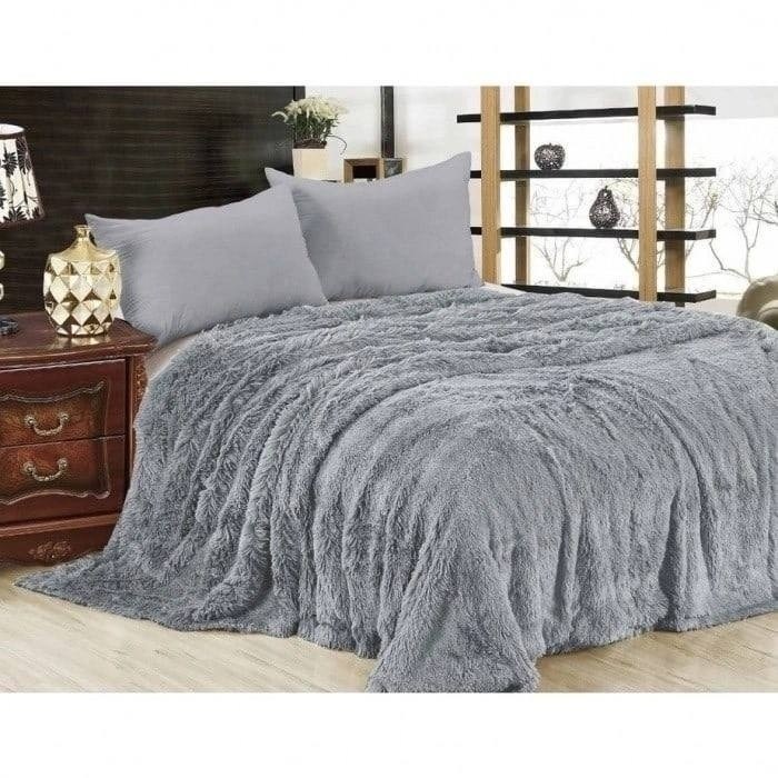 плед пушистый голубой,пледы пушистик,плед евро пушистый травка,плед травка,пушистый плед травка