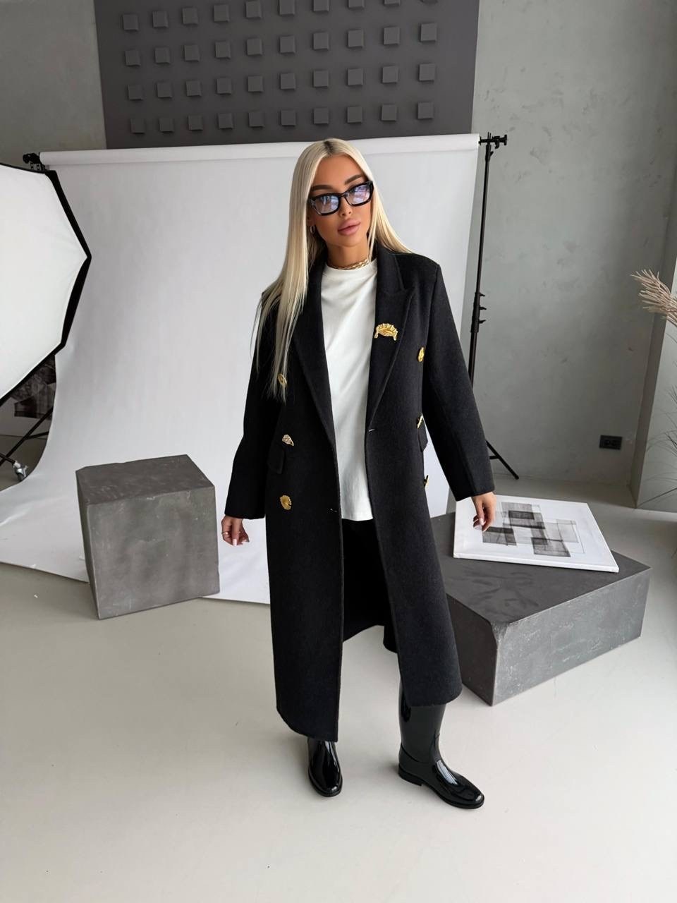 пальто женские,пальто модное,пальто оверсайз,пальто черное,пальто длинное
