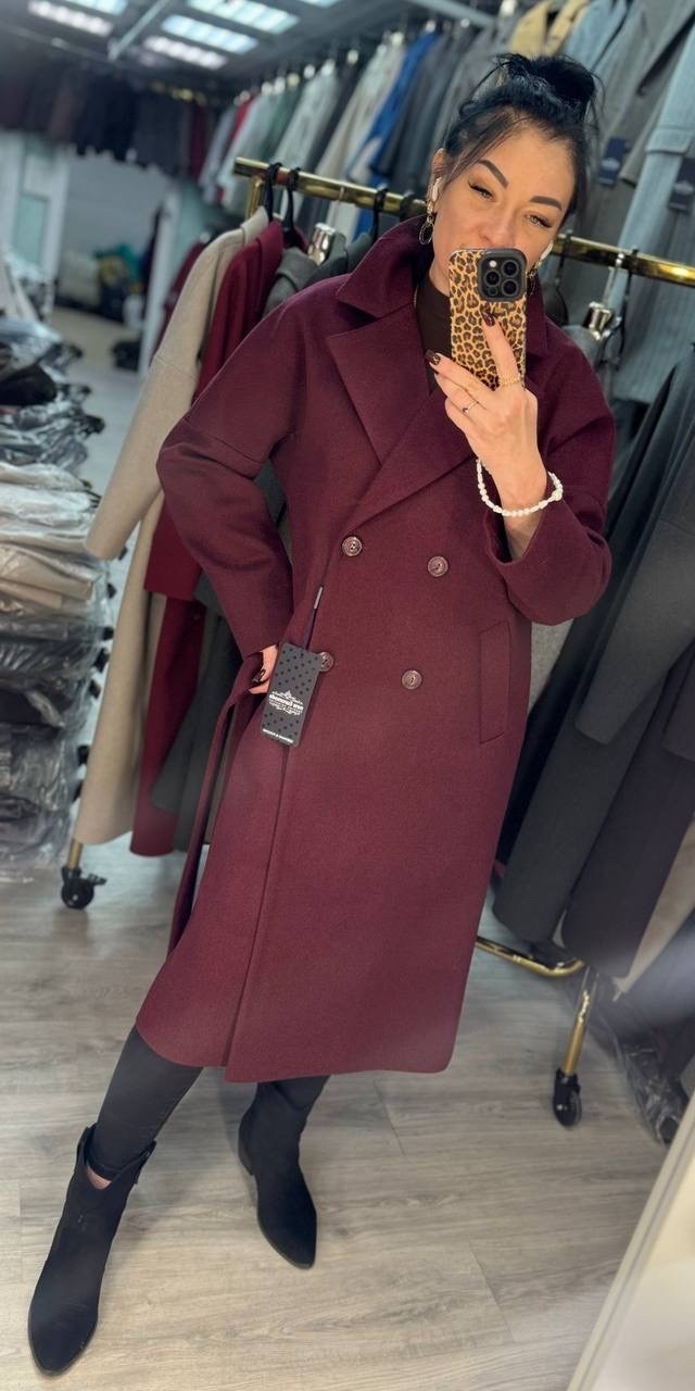 пальто бордовое женское,бордовое пальто,пальто кашемир,пальто марсала женское,пальто бордовое империя пальто женское