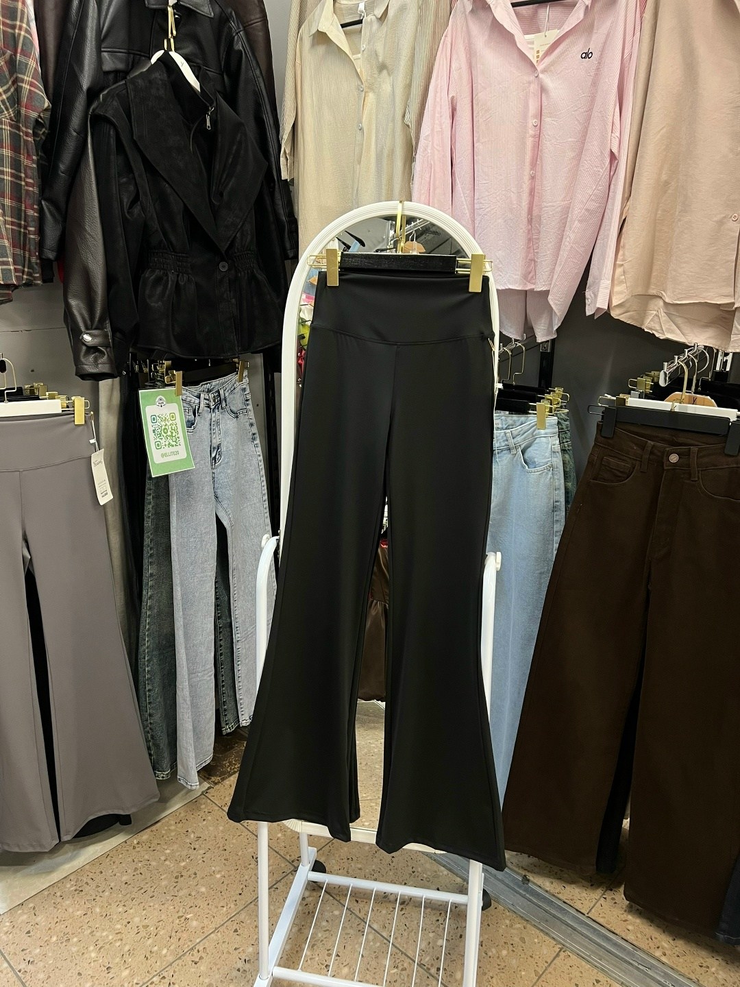 брюки женские черные палаццо,вечерние брюки клеш с высокой посадкой,брюки клеш классические с высокой посадкой grinkovskaya brand,брюки клеш женские,брюки черные палаццо