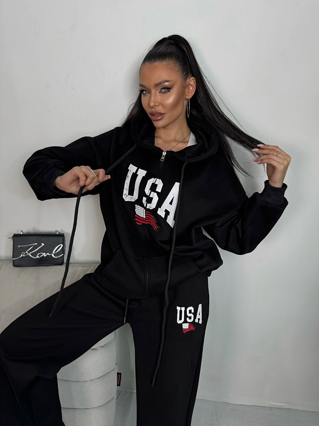 комплект спортивного костюма usa толстовка jogger,спортивные костюмы женские на флисе,спортивный костюм,спортивные женские костюмы,теплые костюмы женские спортивные на флисе оверсайз