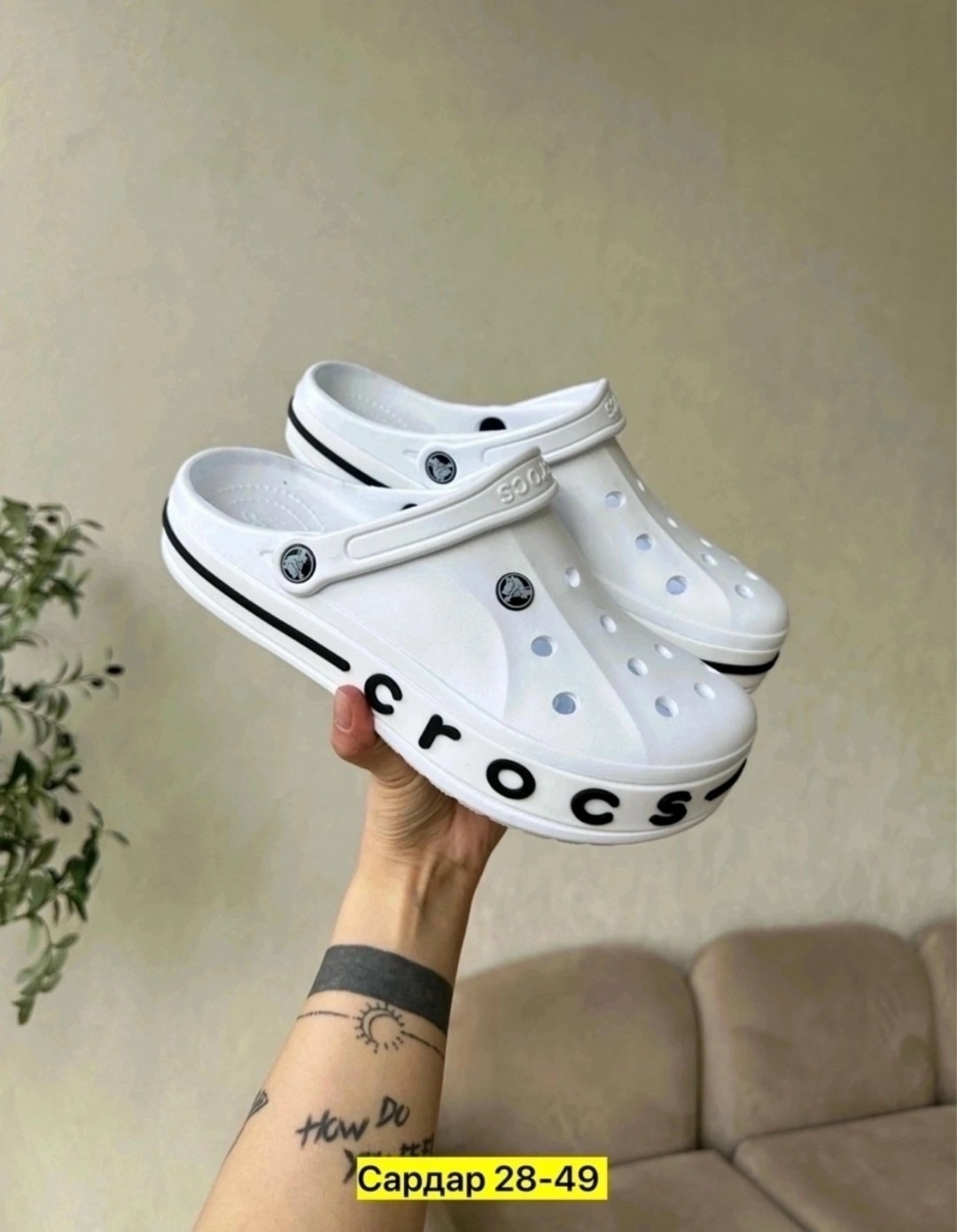 crocs сабо,шлепанцы крокс белые,,сабо crocs bayaband,кроксы люкс