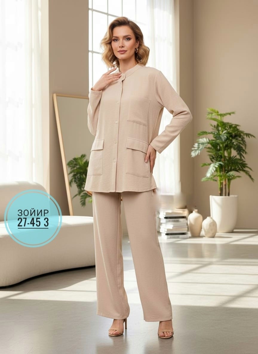 брючные костюмы,женская пижама с брюками,брючные костюмы женские,vassa костюм брючный лавандовый,костюм с брюками