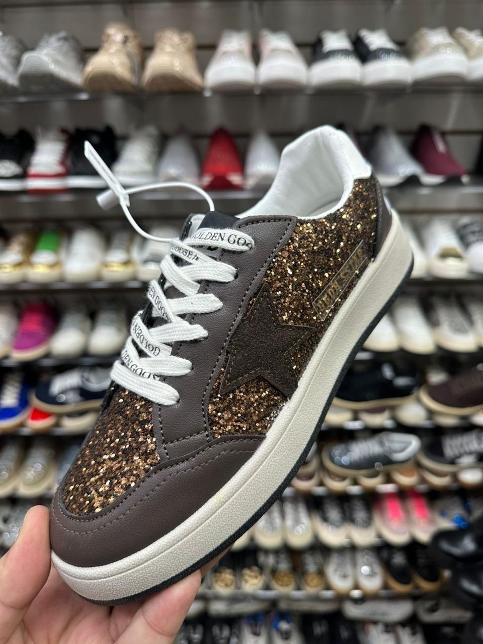 ,golden goose кеды hi star с блестками белый,golden goose кеды с блестками,кеды golden goose,кеды golden goose hi star glitter low-top