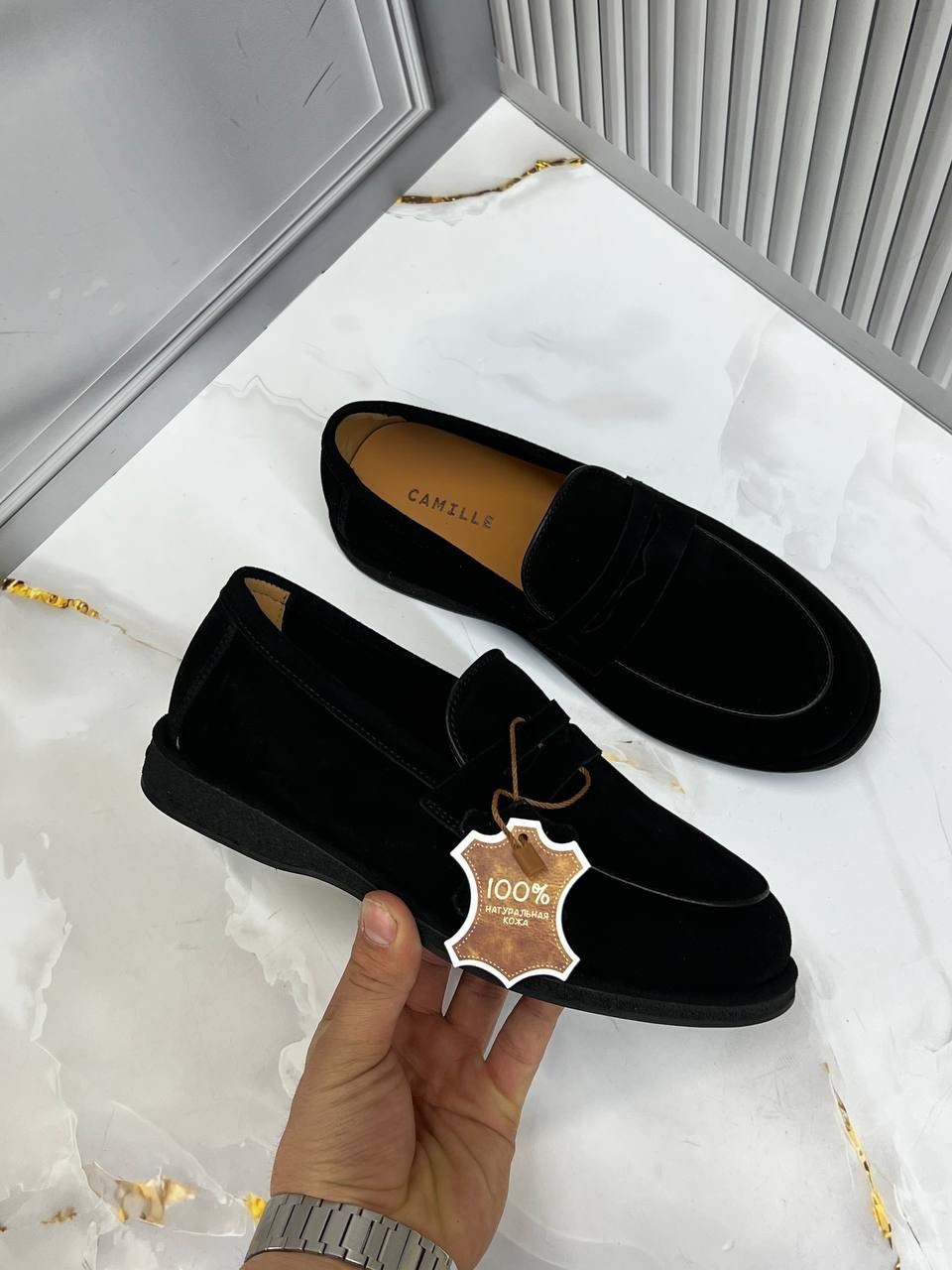 лоферы мужские замшевые,замшевые лоферы,,мужские лоферы,черные замшевые лоферы от бренда ierdi