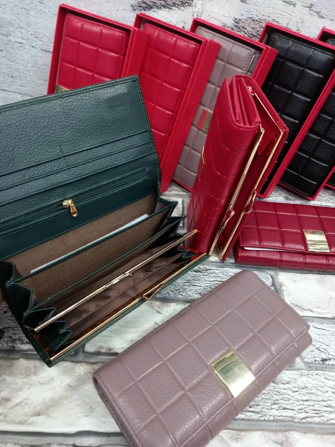 кошелек шанель женский красный,женские кошельки,женские кожаные кошельки,кошелёк chanel,кошелек женский портмоне