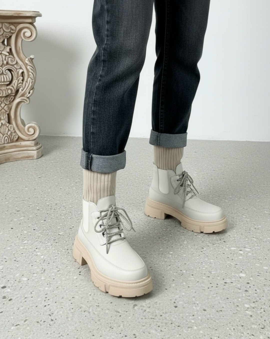 ,женские ботинки,ботинки эйч энд эм женские, женская,зимние женские ботинки