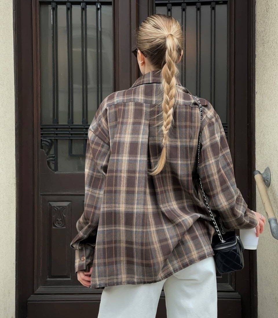 рубашка хлопок,женская рубашка,женская рубашка в клетку,клетчатая рубашка,женская клетчатая рубашка