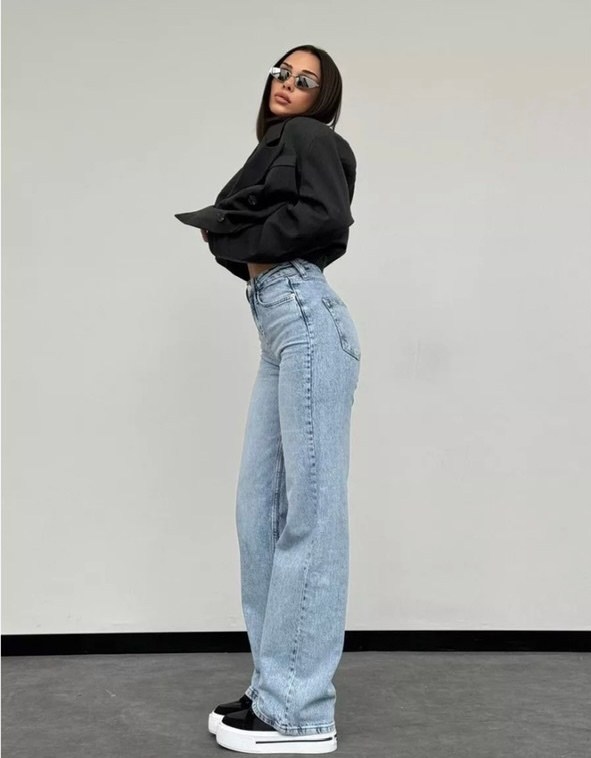 джинсы трубы eliff,женские джинсы,джинсы женские широкие,джинсы,джинсы широкие