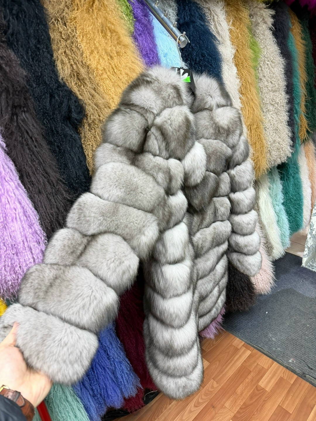 шуба из песца,шуба песец,шуба-трансформер из песца,шуба трансформер,шуба соболь