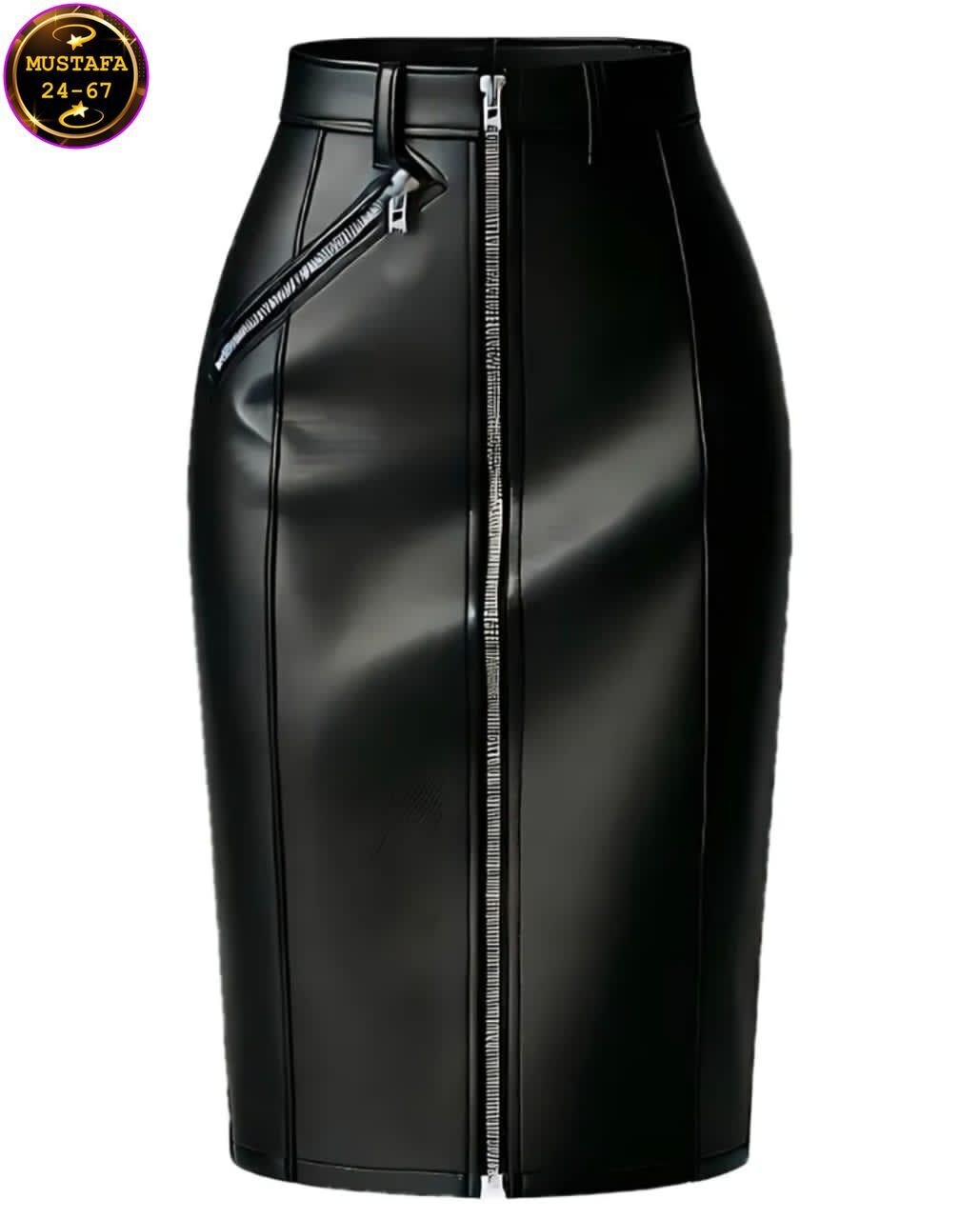 юбка кожаная,юбка кожаная женская,юбка кожаная миди,юбка из экокожи,кожаная юбка с молнией спереди