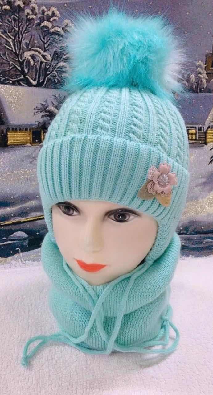 шапка снуд для девочки,комплект шапка и снуд,детский комплект шапка и снуд,комплект детский шапка,комплект шапки