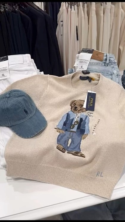 вязаный джемпер polo bear ralph lauren бежевый,ralph lauren свитер с мишкой polo ralph lauren,джемпер с медведем женский ralph lauren,ральф лорен свитер с мишкой женский,polo ralph lauren polo bear sw